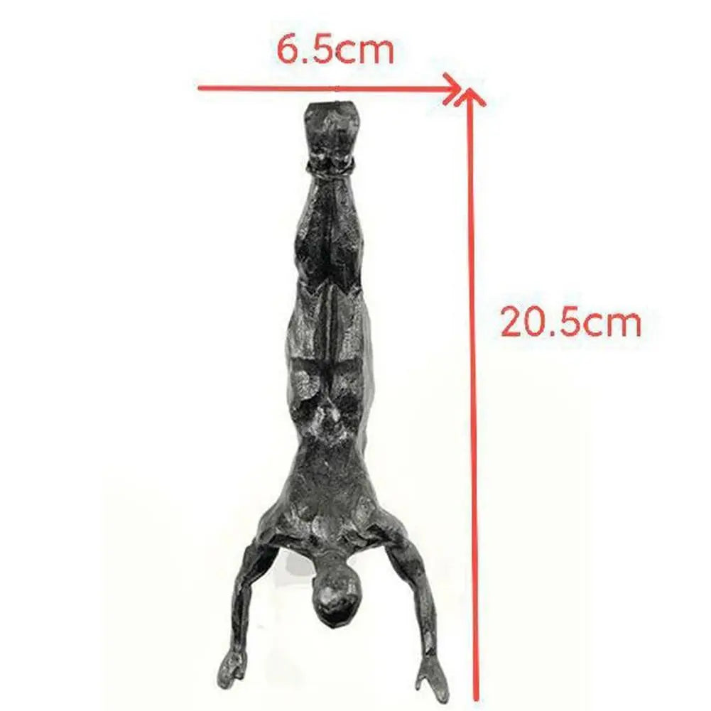 ClimbMaster: Resin Athlete Wall Sculpture