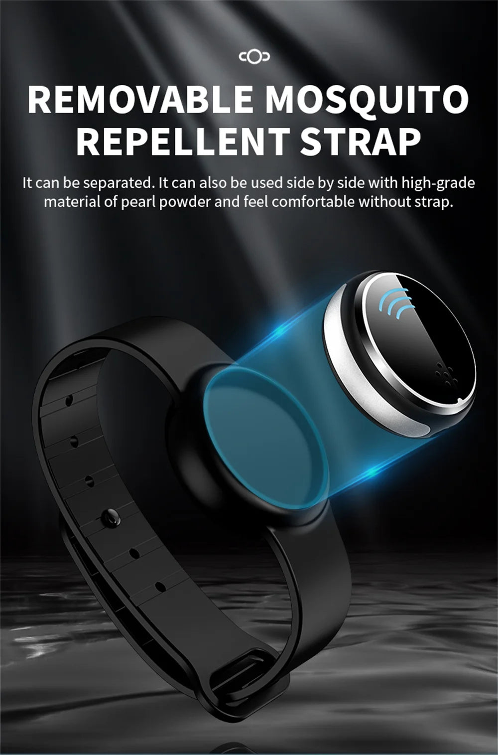 BuzzGuard Pro: Ultrasound Mosquito Repellent Bracelet