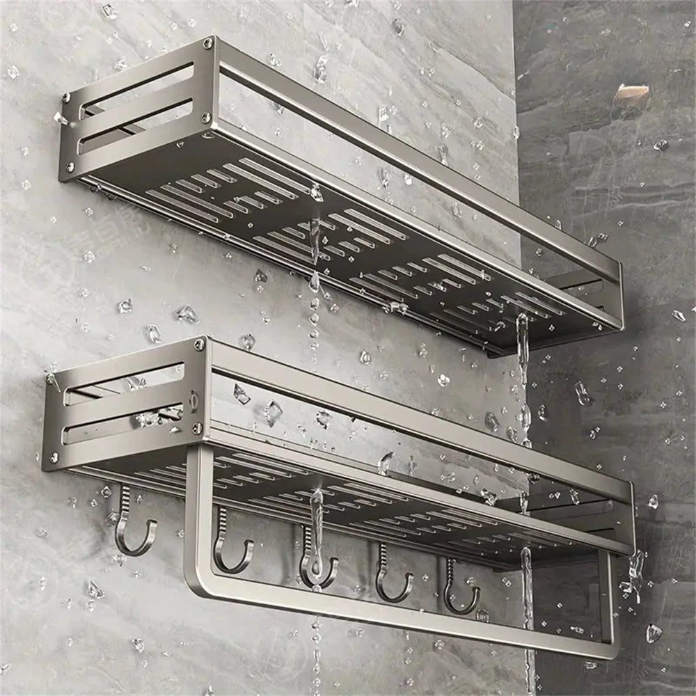 SpiceSaver: Wall-Mounted Aluminum Rack