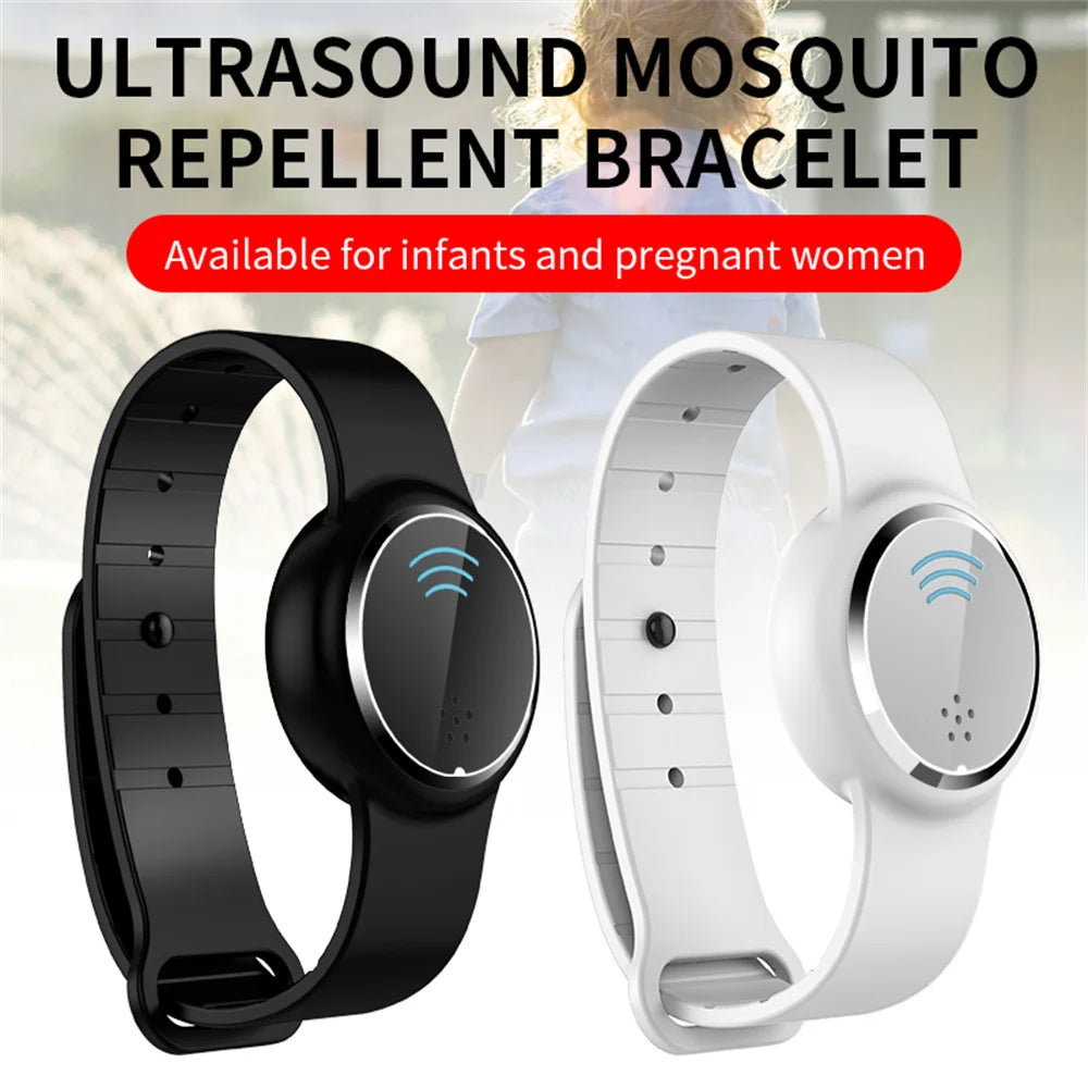 BuzzGuard Pro: Ultrasound Mosquito Repellent Bracelet