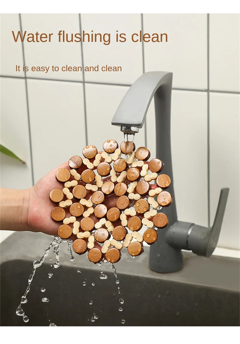 BambooHarmony: Heat Insulation Table Mat