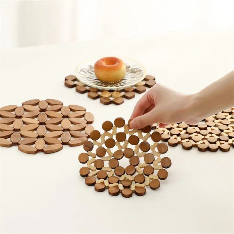 BambooHarmony: Heat Insulation Table Mat