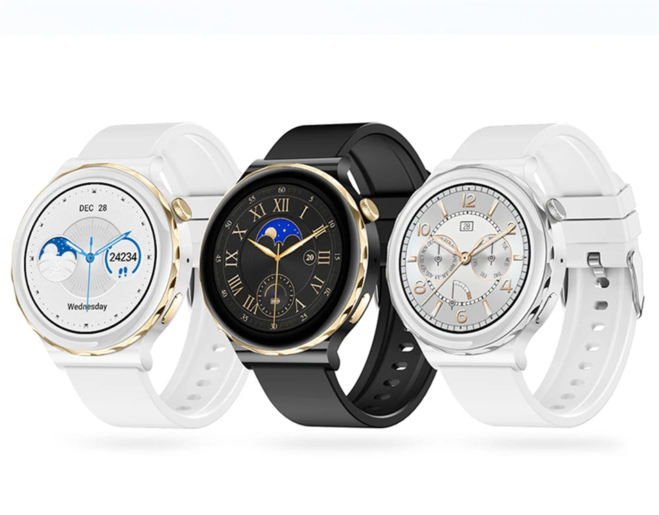 LuxePulse: GPS Fitness & Voice Call Smartwatch