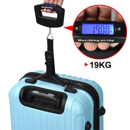 TravelWeight Pro: Portable Digital Luggage Scale 50Kg