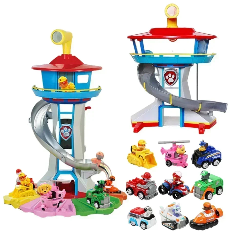 Rescue Riders: Pet Patrol Tower & Vehicle Playset