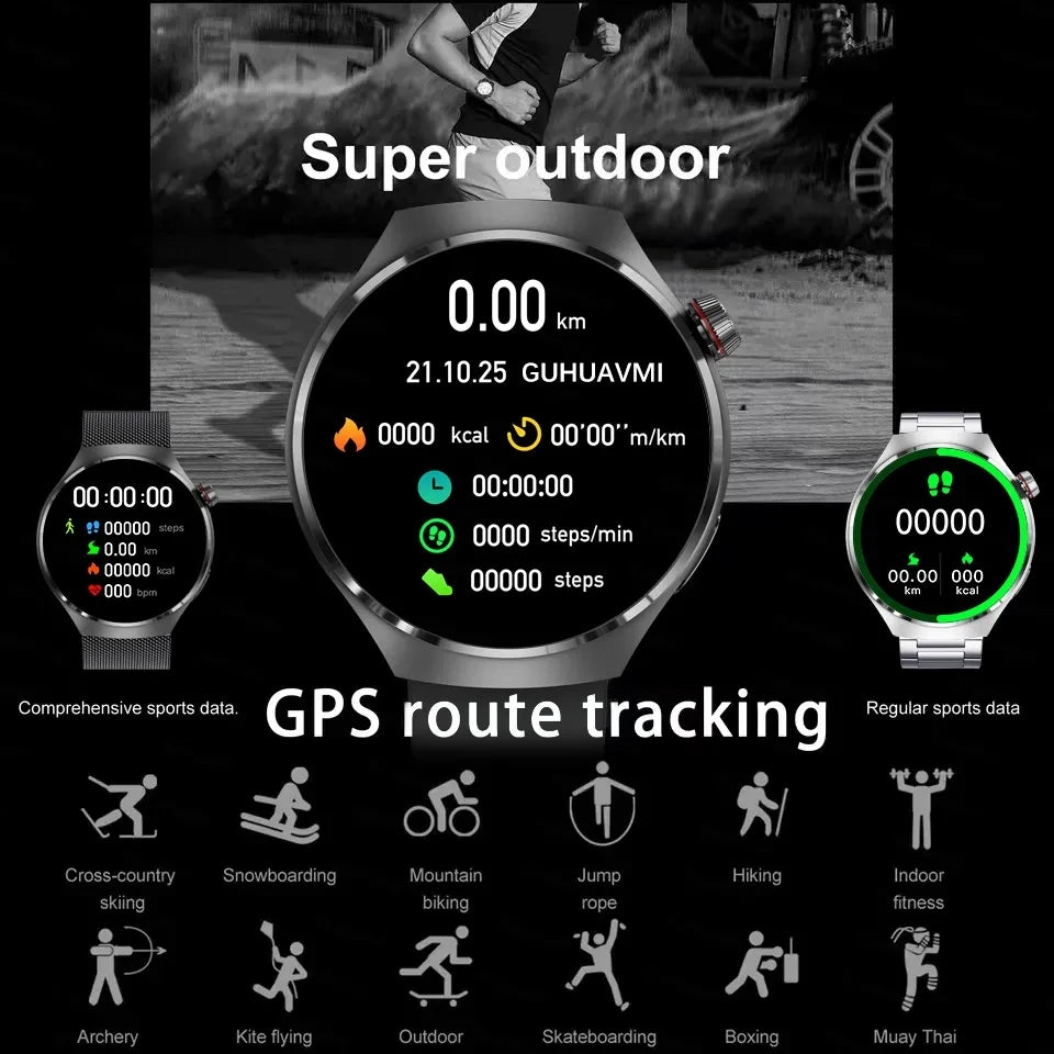 HUAWEI GT4 Elite: GPS NFC AMOLED Smartwatch